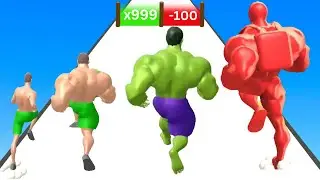 Muscle Rush  - MAX LEVEL Gameplay Walkthrough (Android,iOS)  NEW UPDATE