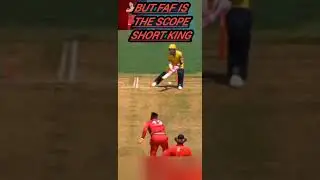 Faf is a scoop shot king