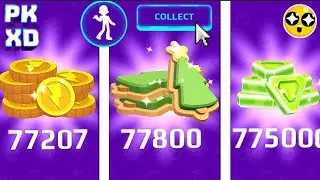 HOW TO COLLECT GEMS COINS AND TOKENS FOR FREE EASILY IN PKXD 🤑✨
