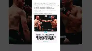 Nate Diaz CALLS OUT Conor McGregor for White House Trilogy Fight! 🇺🇸🔥