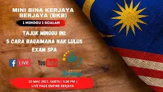 5 Cara Bagaimana Lulus Exam SPA