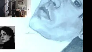 Johnny Depp Gothic Portrait | Paranormal Romance Author Art | ep5