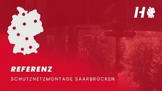 HEINZLER GmbH - Montage Schutznetze / Sicherheitsnetze bei einer maroden Br&uuml;cke zur Br&uuml;ckensanierung