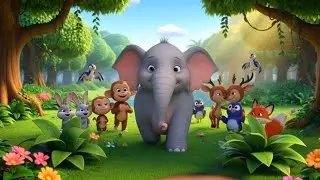Guddoo the Elephant and the Jungle Treasure | 3D Cartoon Story for Kids | Magic Tales kids