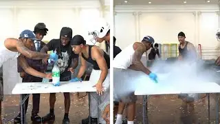 Dry Ice Experiment Goes Wrong on Kai Cenat&rsquo;s Stream...