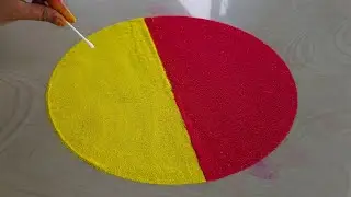 Satisfying  video || sand art  || Ashadhi Ekadashi Vitthal rangoli designs