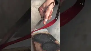 one of the processes of processing glass to form it into decoration#shorts #trending #youtubeshorts