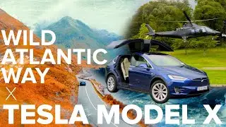 Tesla Model X on Ireland's Wild Atlantic Way