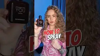 How To Spray Armani Stronger With You Parfum