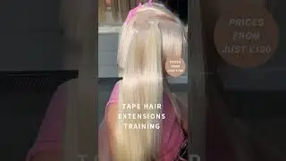 Tape Hair Extensions Training | Luxe by She