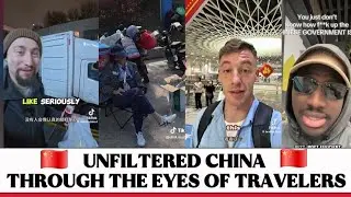 Through Travelers' Eyes: The Real, Unedited China | TikTok Compilation| Random, Authentic Moments