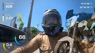 Road Prince Wego 250 Speedometer Vs GPS Speed Test - 16 April 2024