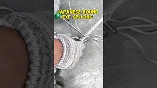 HOW TO SPLICE 6 STRANDS WIRE ROPE, USING JAPANESE ROUND METHOD