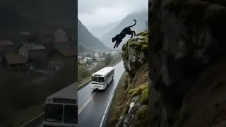 His Guardian Angel Had Paws. #Panther #Rescue #Miracle #shorts #animals #story