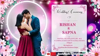 Wedding Ceremony Of Rishan & Sapna || 25-01-2025