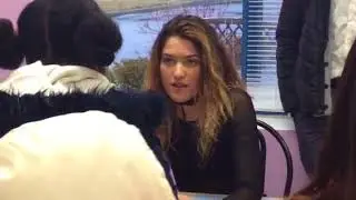 Kendyle Paige has meet-and-greet at Local ice cream shop