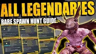 Borderlands 3: All 14 RARE SPAWN HUNT Boss Legendaries & Where To Find Them - Full Event Guide