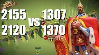 LIVE NOW! Pass 7 opening Heroic Anthem 2155, 2120 vs 1307, 1370 in Rise of Kingdoms