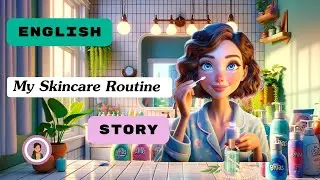 My Skin Care Routine ! |  Improve Your English |  Listening | English Vocabulary