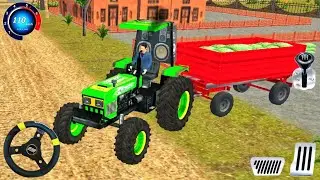 Heavy Farming Transporter Driving 3D Cargo Offroad John Deere Tractor Wala Video Android Gameplay