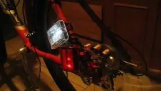Contactless dynamo powering bike safety lights - part 2