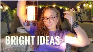 Car camping 101: easy affordable lighting options that don't require electricity (all USB)