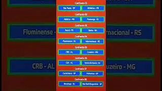 Como ficou as oitavas de final da Copa do Brasil  #copadobrasil #oitavasdefinal