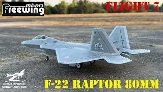F22 Raptor 80mm Freewing Model Flight 7
