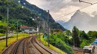 Cab Ride : Arth-Goldau to the Gothard base tunnel 