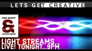 Light trail photography on the Scott and James Show