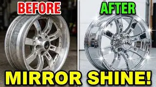 How To Polish Chrome & Aluminum & Keep the Road Grime Off!