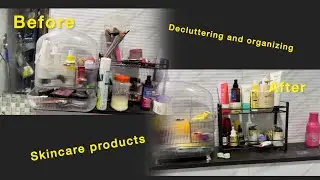 Organise My Skincare Products With Me💜🥰|Living In Dubai Series❤️‍🔥|தமிழில்😍