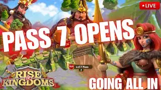 WAR BEGINS! Pass Opening! | Rise of Kingdoms [2025]