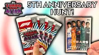 20 PACKS TO FIND A RARE 5TH ANNIVERSARY CARD | TOPPS F1 TURBO ATTAX 2024 | 20 PACK OPENING!