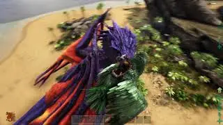 ARK Survival Evolved-Spawning Spyro The Big Purple Dragon