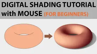 Digital Art Shading Tutorial (if you are just starting out in 2021) - with mouse