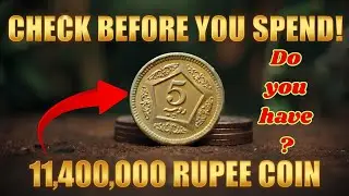 Hidden Error in 2017 Pakistan 5 Rupees Coin That Can Make You Rich!