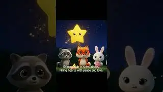 Star Light, Star Bright 🌙 | Raco Tunes 3D Nursery Rhyme for Kids
