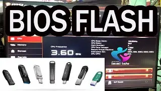 HOW TO FLASH BIOS CHIP WITH FLASH DRIVE | HOW TO UPGRADE DESKTOP  BIOS | HOW TO UPGRADE BIOS