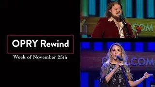 Opry Rewind - Week of November 25th | Opry Rewind