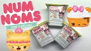 Num Noms Series 2 Lip Gloss or Stamp Blind Bag Toy Opening
