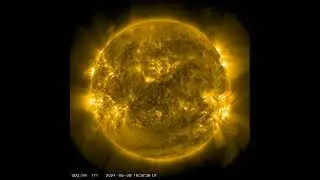 A year-long solar activity monitoring  at 171 &Aring;ngstroms | 2024