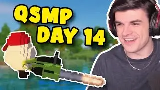 egg with a chainsaw, what will he do (QSMP DAY 14 & VALORANT) - Foolish VOD