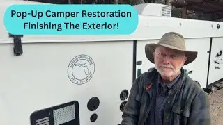 Завершаем внешнюю отделку нашего кемпера Fleetwood Niagara Pop-Up Camper 2006 года выпуска!