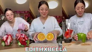 *1 HOUR* Edith G&aacute;lvez TikTok Compilation 2022 #2 | Edithxbella TikTok ASMR FOOD