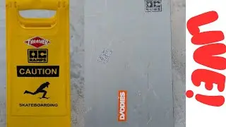 LIVE: Do a Kickflip! Switch skating, box, and Miniramp practice 😁👾💯🔥