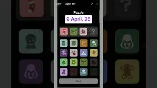 Agent 301 puzzle Daily Combo | 9 April | Agent 301 daily Puzzle combo |