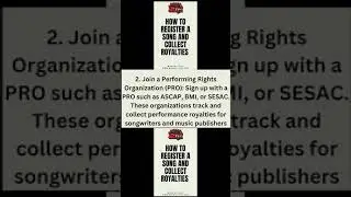 How to register a song and collect royalties