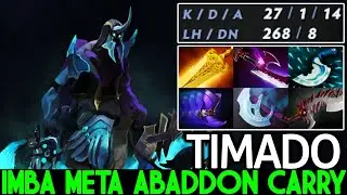 TIMADO [Abaddon] Imba Meta Abaddon Carry with Radiance 27 Kills Dota 2