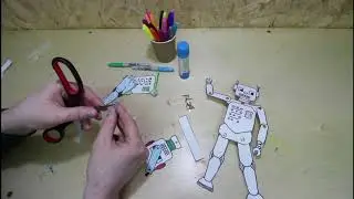 Making a split pin robot